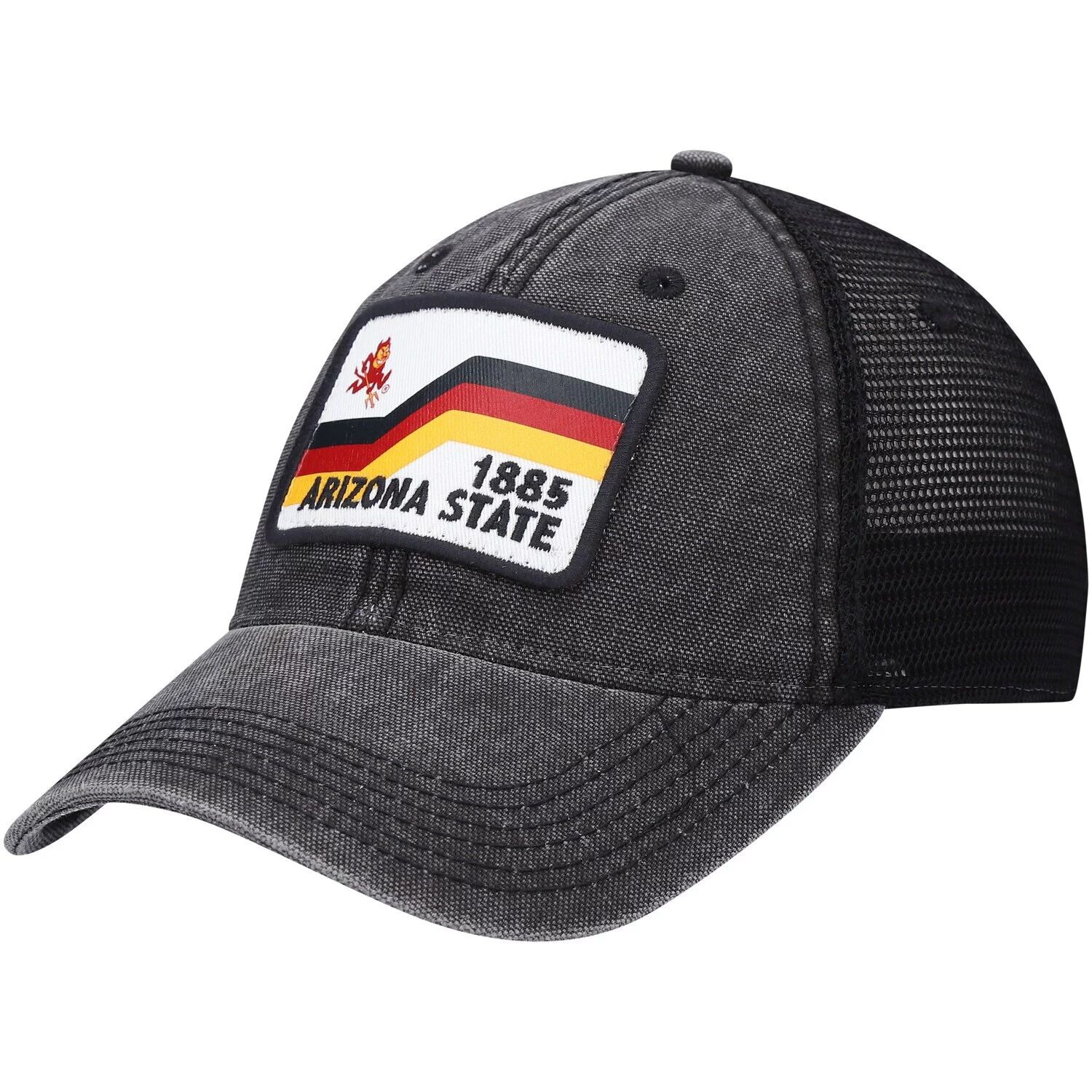 

Мужская черная кепка Arizona State Sun Devils Sun & Bars Dashboard Trucker Snapback