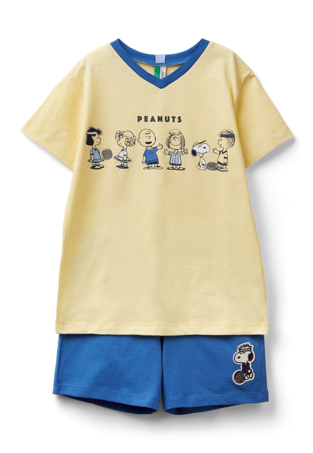 

Пижама PEANUTS SET United Colors of Benetton, желтый