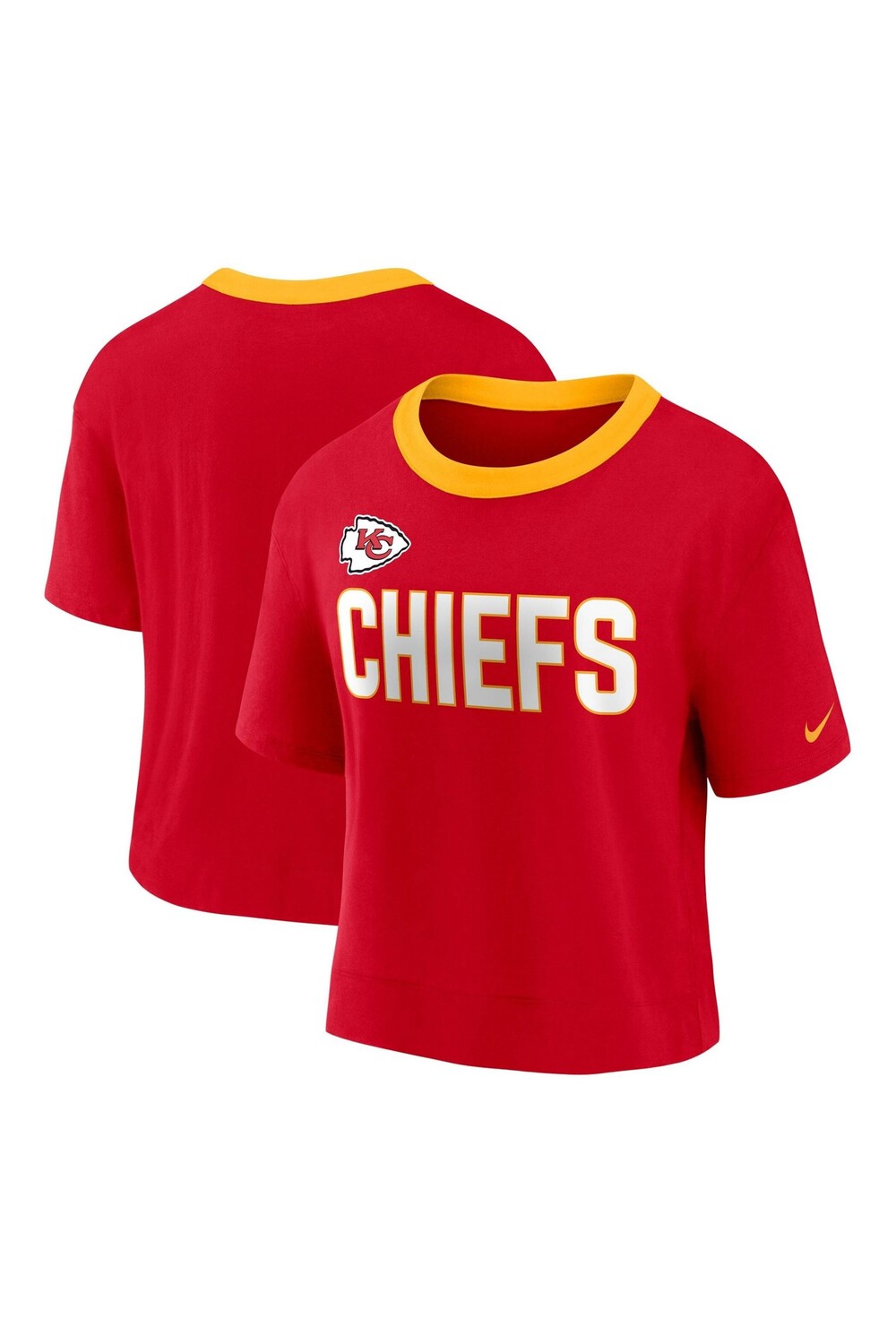 

Женская блузка Fanatics Kansas City Chiefs High Hip Fashion Nike Nike, красный