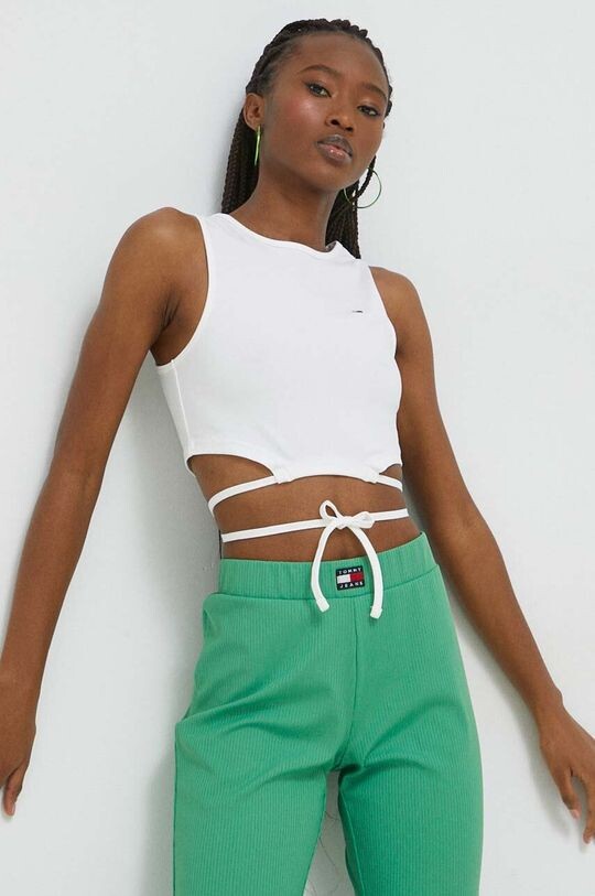 

Топ Tommy Jeans, белый