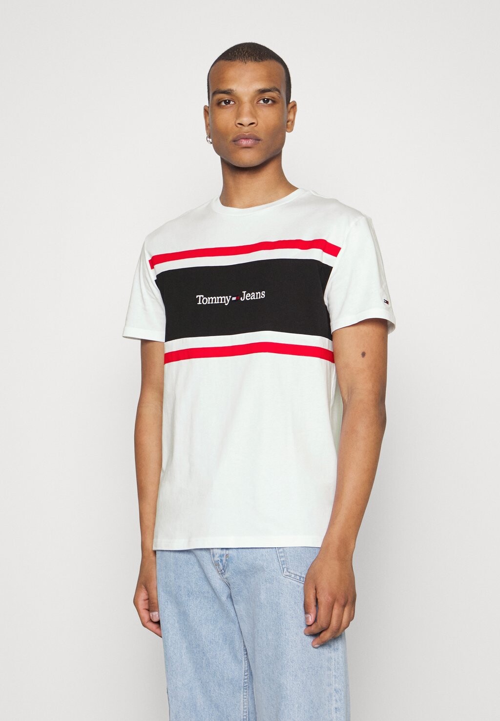 

Футболка с принтом Tommy Jeans, белый