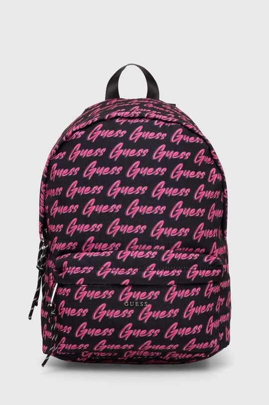 

Девушка с рюкзаком Guess, черный