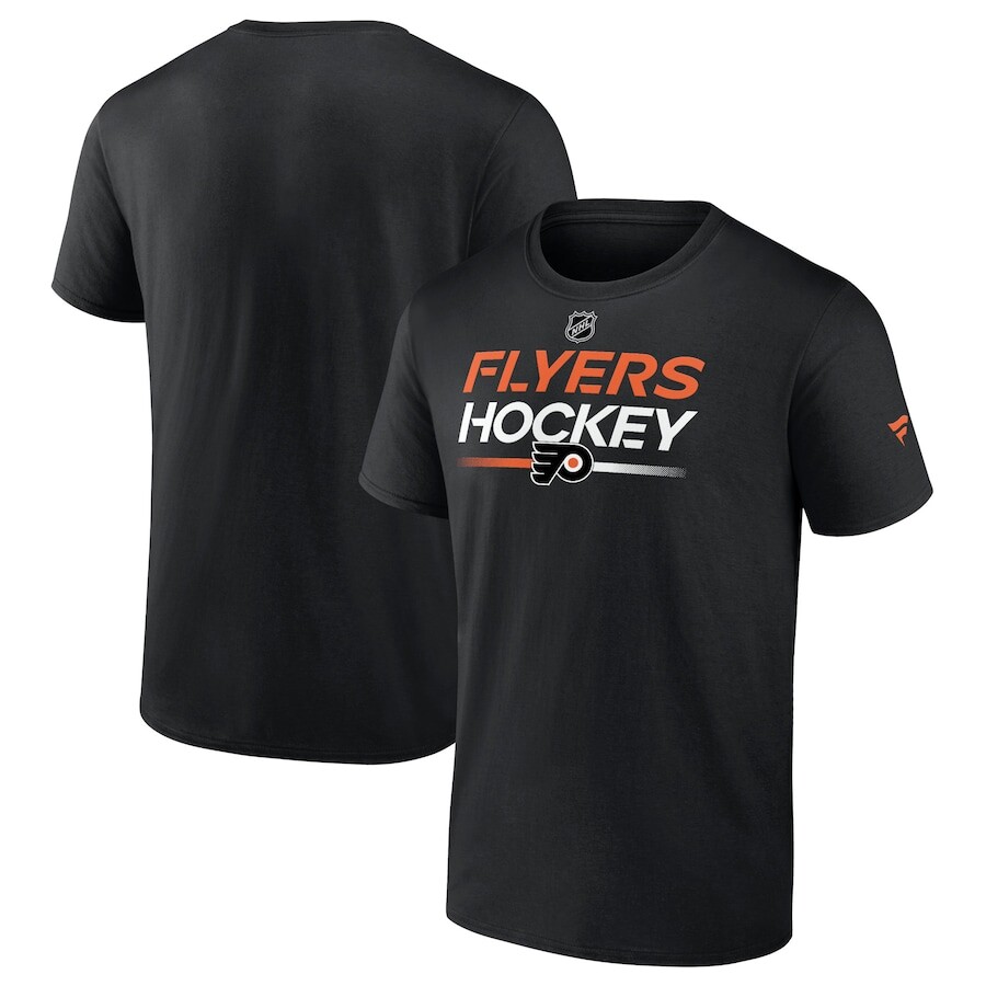 

Футболка с коротким рукавом Fanatics Branded Philadelphia Flyers, черный