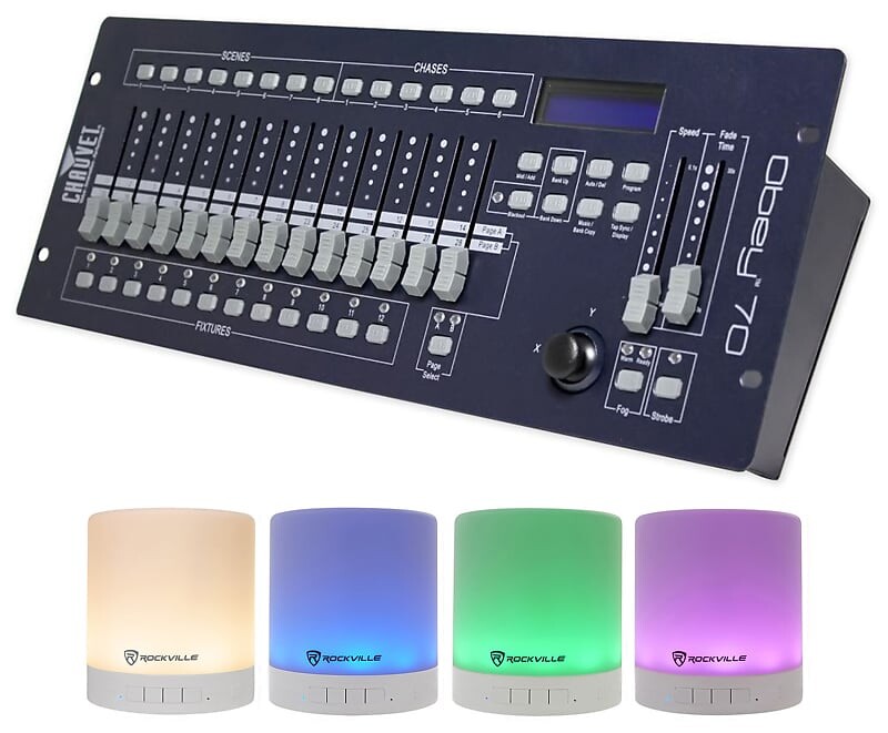 

Контроллер освещения Chauvet OBEY70+PBL30