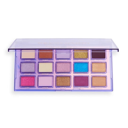 

Палетка теней для век ультрафиолетового цвета, 11,25 г Makeup Revolution, Reflective, розовый