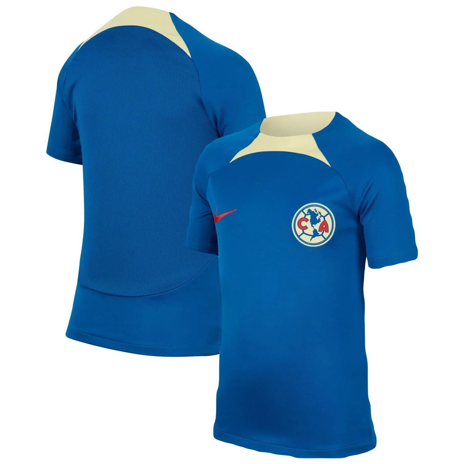 

Молодежный топ реглан Nike Blue Club America Academy Pro Performance Nike
