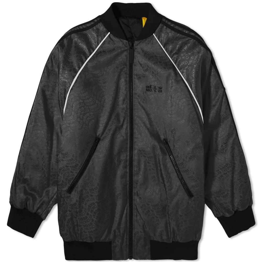 Спортивная куртка-бомбер Seelos Moncler Genius x adidas Originals, черный куртка moncler x adidas originals alpbach moncler genius черный