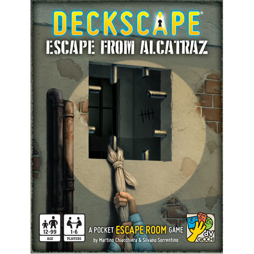 цена Настольная игра Deckscape: Escape From Alcatraz dV Giochi