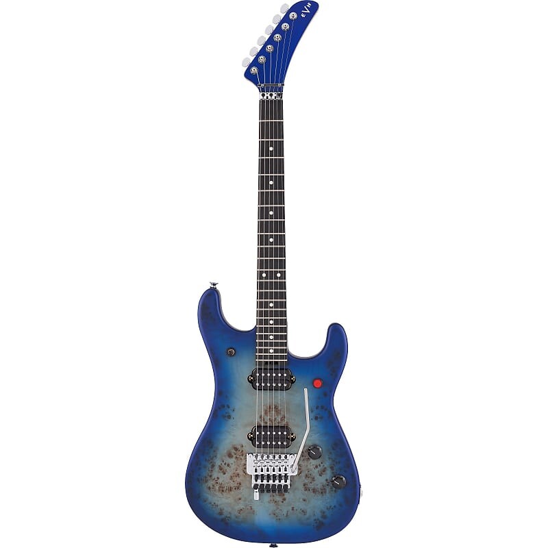 

Электрогитара EVH 2021 5150 Series Deluxe Poplar Burl Electric Guitar - Aqua Burst