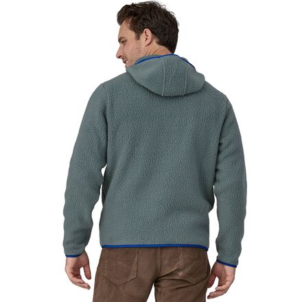 Пуловер с ворсом в стиле ретро – мужской Patagonia, цвет Nouveau Green