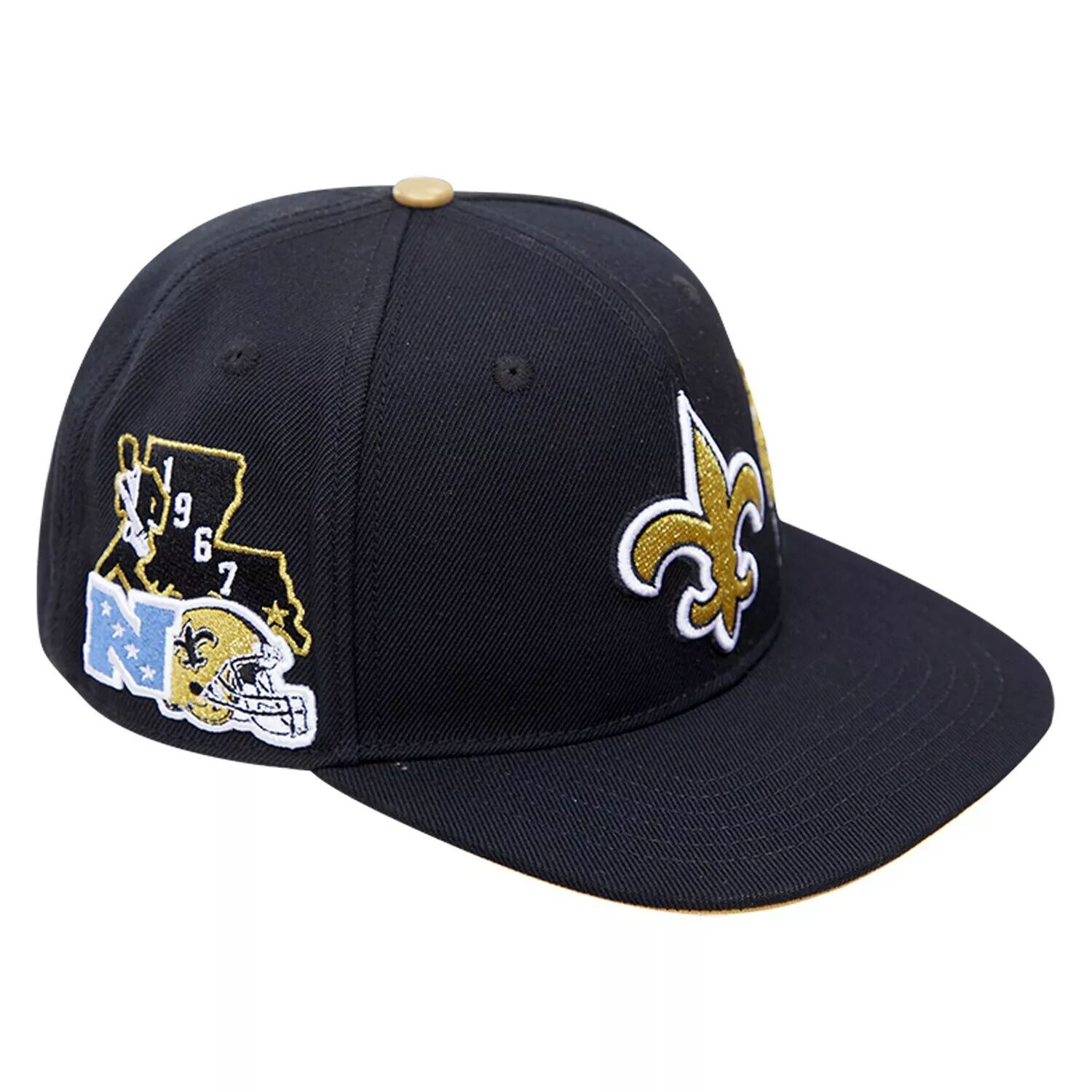 

Мужская черная кепка Pro Standard New Orleans Saints Hometown Snapback