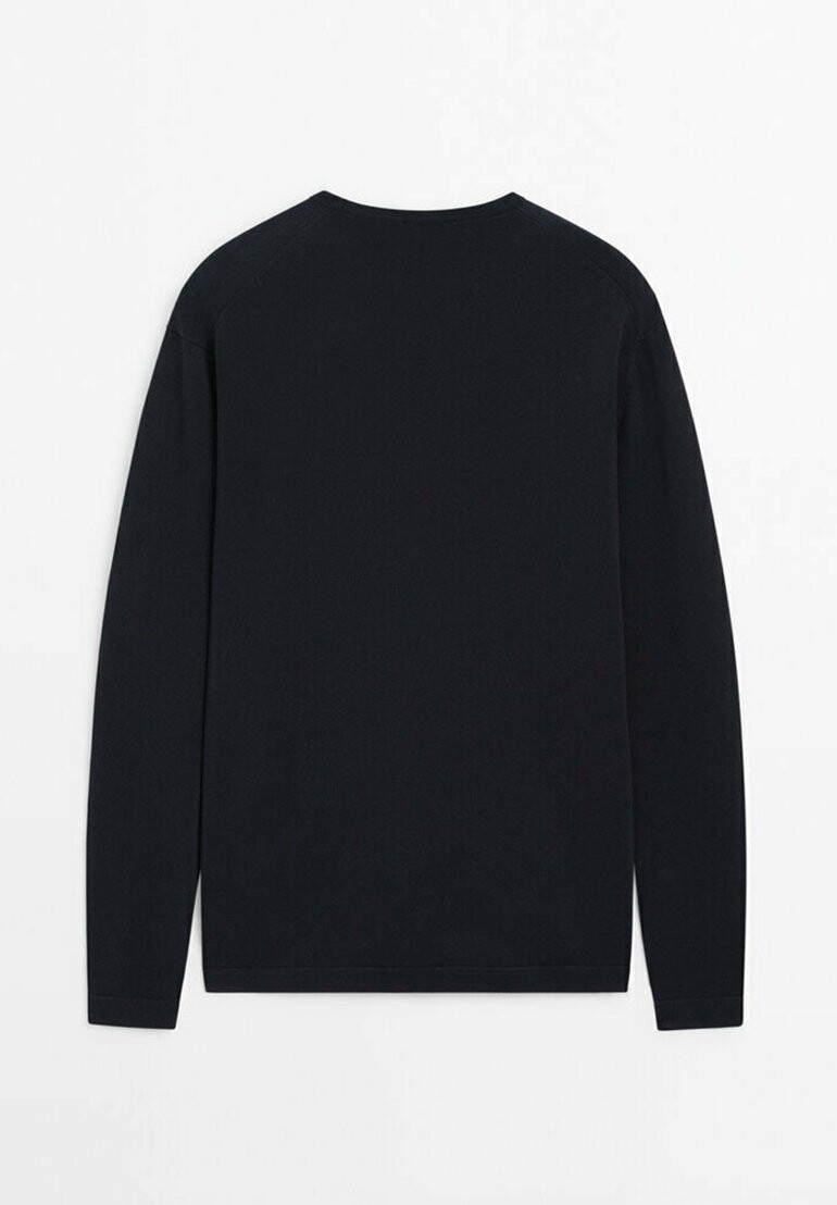 

Свитер Massimo Dutti, темно-синий