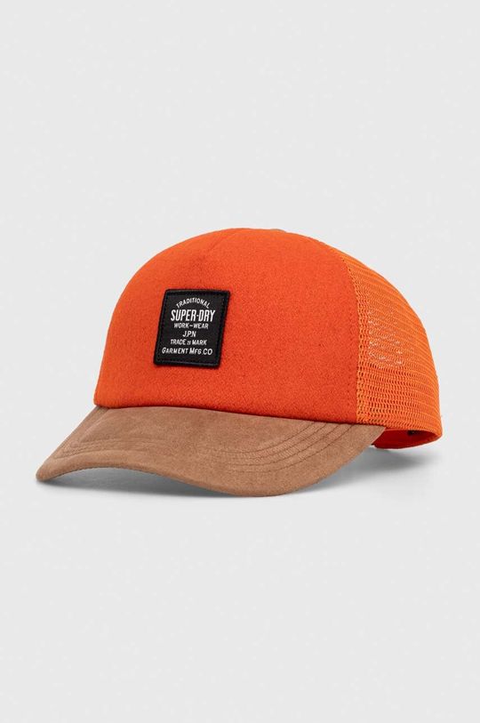 Бейсбольная кепка Superdry, оранжевый