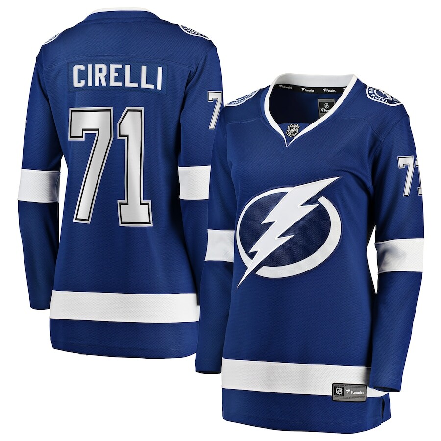 

Джерси Fanatics Branded Tampa Bay Lightning, синий