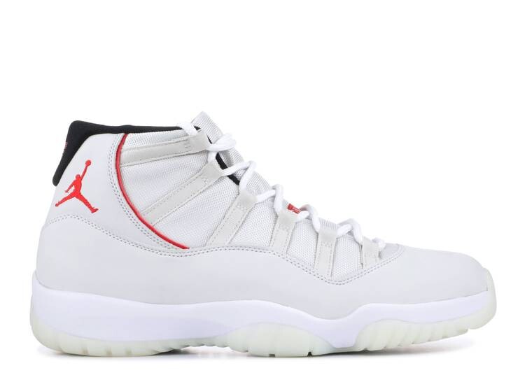 

Кроссовки AIR JORDAN 11 RETRO 'PLATINUM TINT', платиновый, Серый