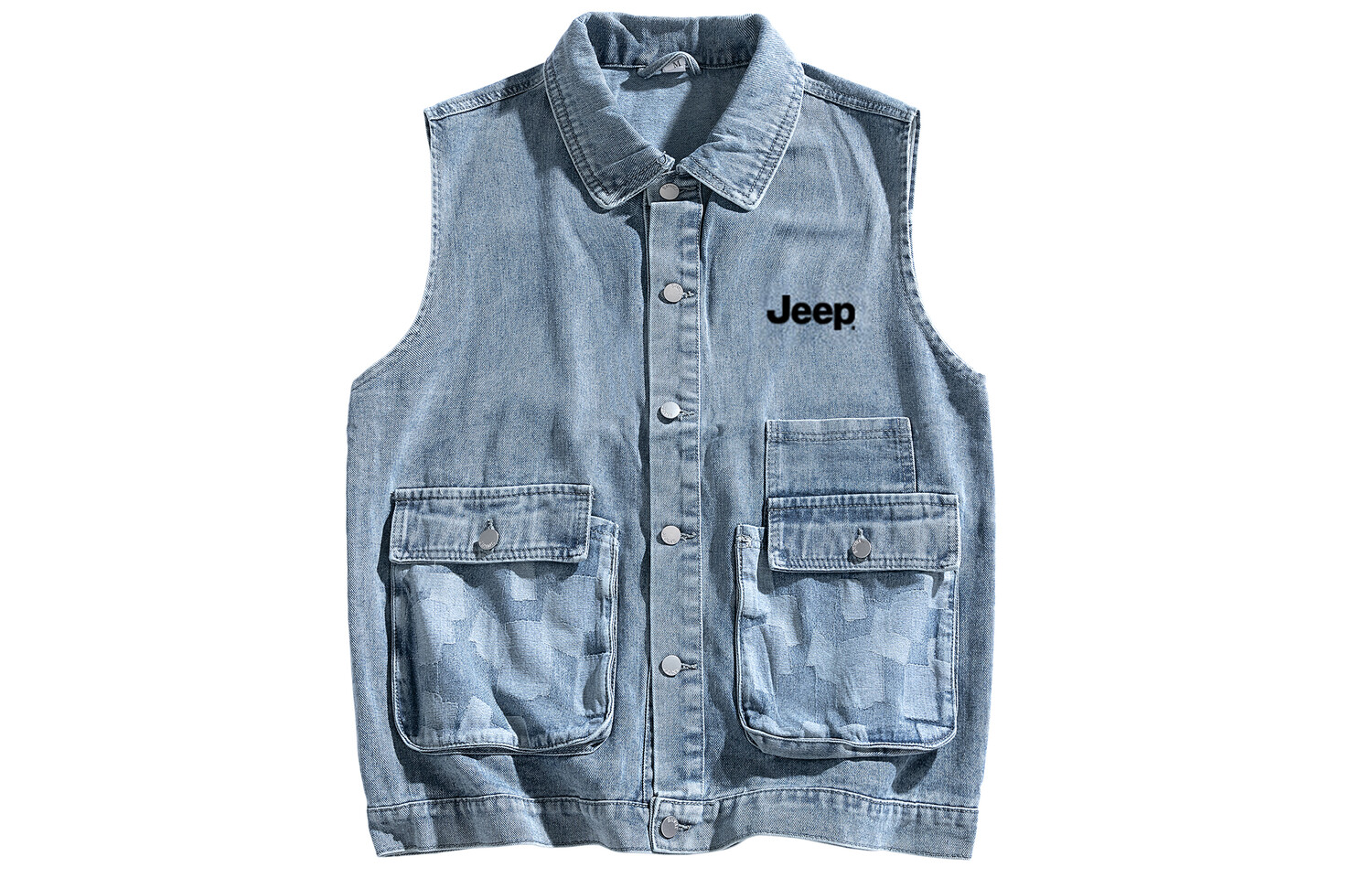 

Жилет унисекс Jeep, цвет Denim Blue