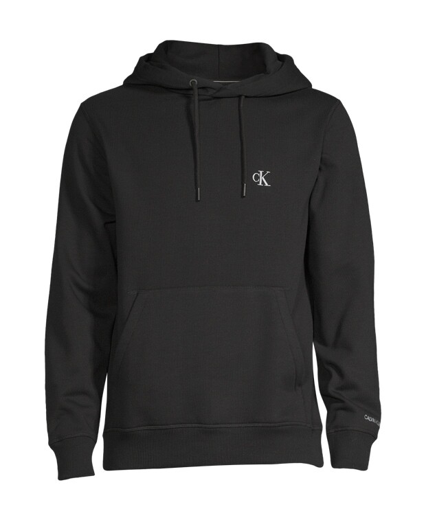 

Худи с капюшоном Calvin Klein Jeans, черный