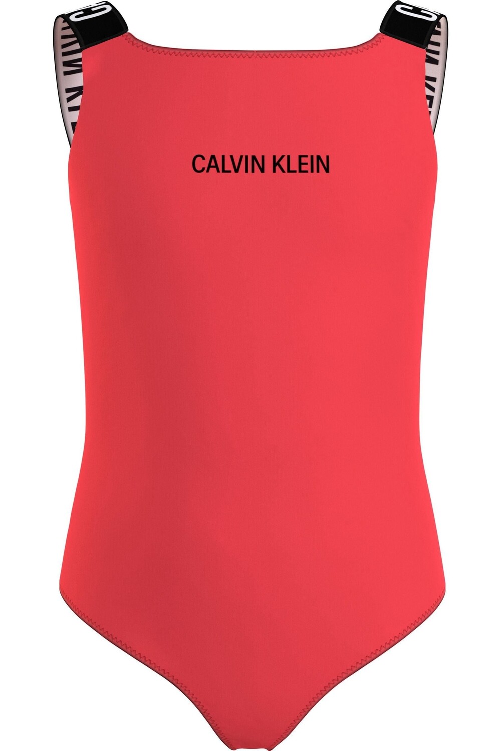 

Спортивный купальник с логотипом Calvin Klein, красный