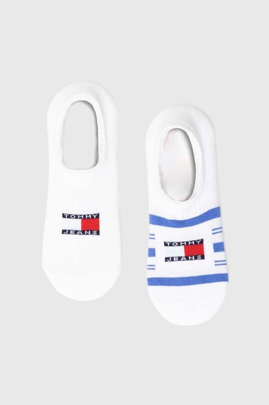 

Носки Tommy Hilfiger, 2 пары Tommy Jeans, белый