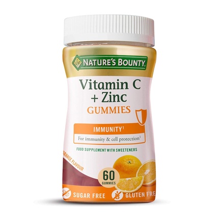 Витамин С + цинк 60 жевательных конфет, Nature'S Bounty бад для иммунитета nature’s bounty витамин с цинк в жевательных таблетках 60 шт