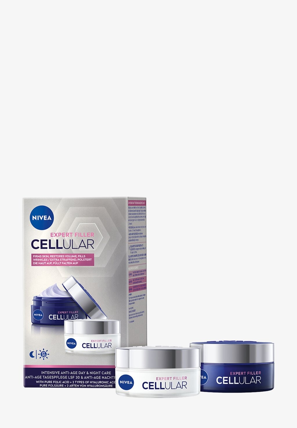 

Набор для ухода за кожей Cellular Expert Filler Day & Night Set NIVEA
