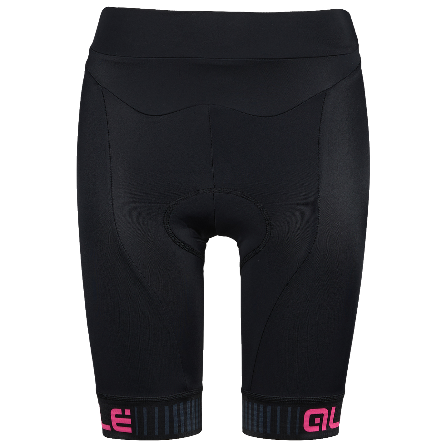 Велосипедные шорты Alé Women's Shorts Solid Traguardo, цвет Black/Fluo Pink