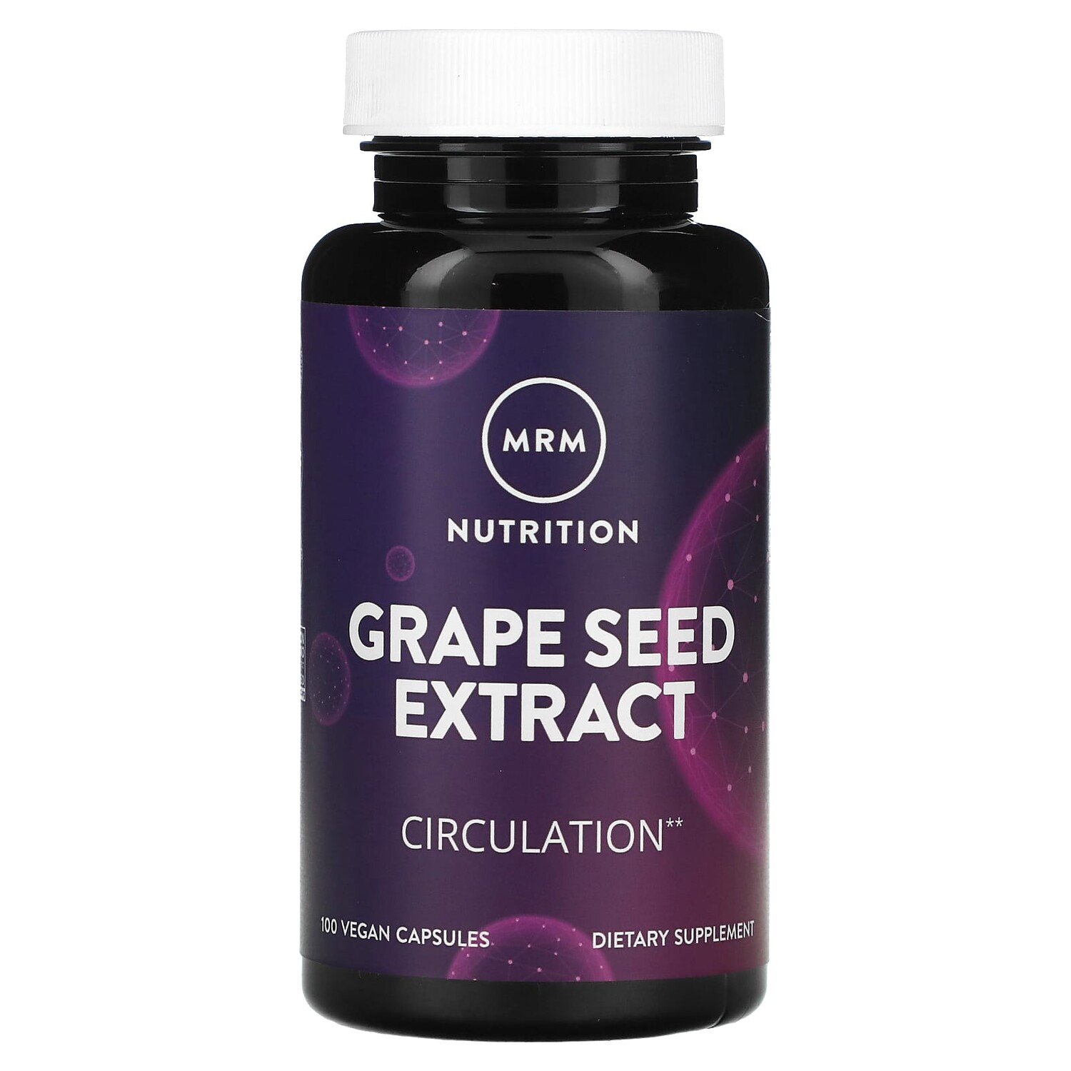 

Nutrition, экстракт виноградных косточек, 100 веганских капсул, MRM Nutrition