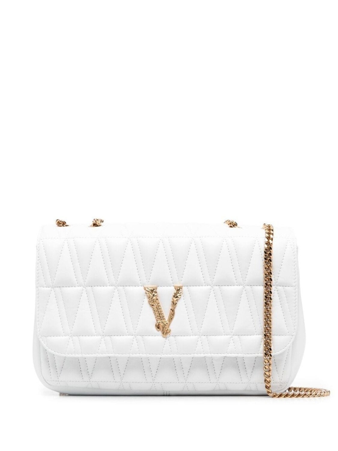 

Versace сумка на плечо Virtus, белый