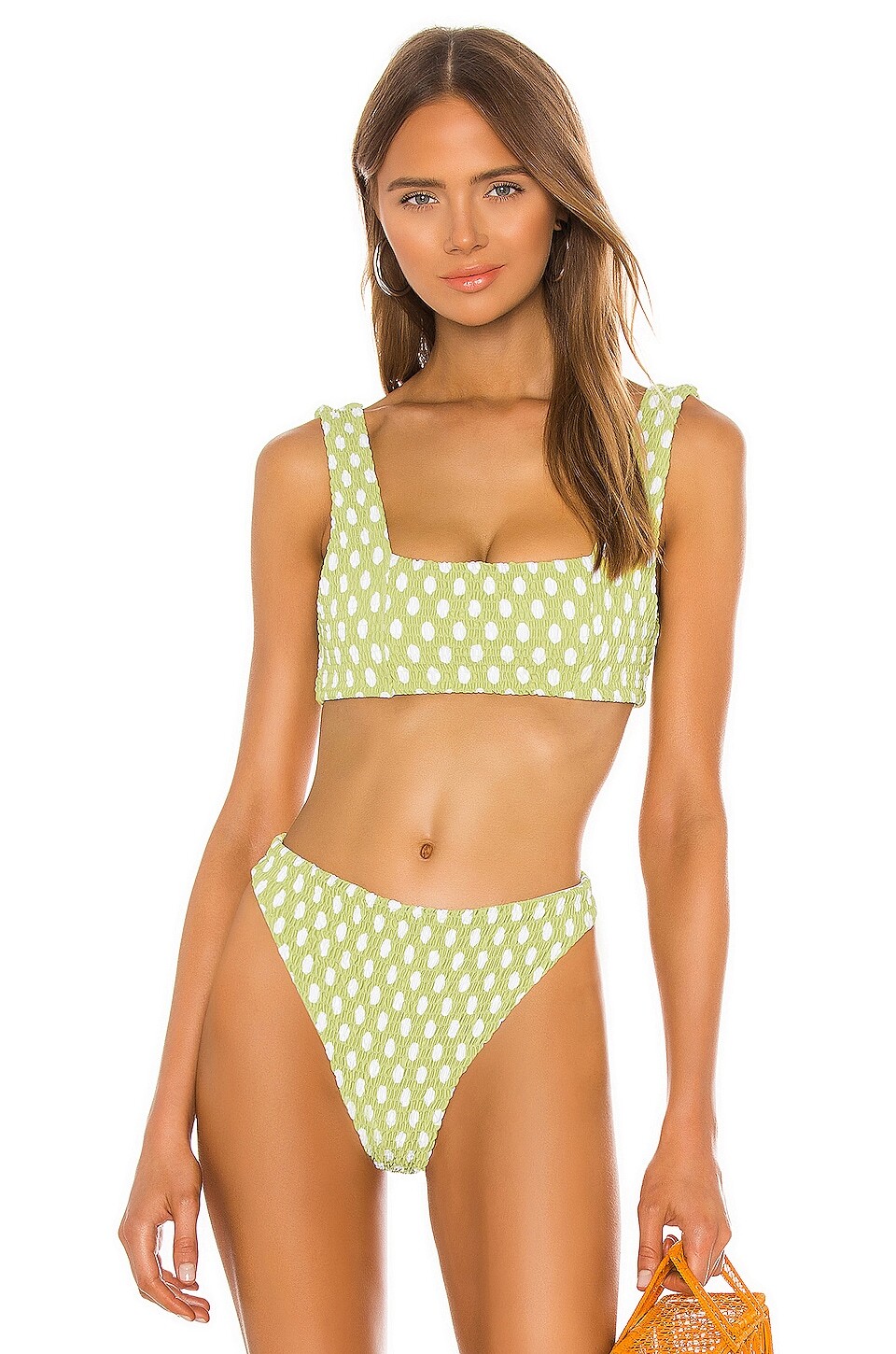 

Топ Tularosa Sammie, цвет Chartreuse Dot