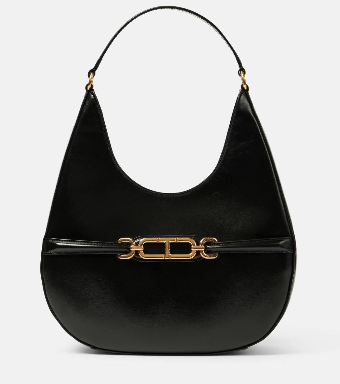 

Кожаная сумка-тоут Whitney Medium Tom Ford, черный