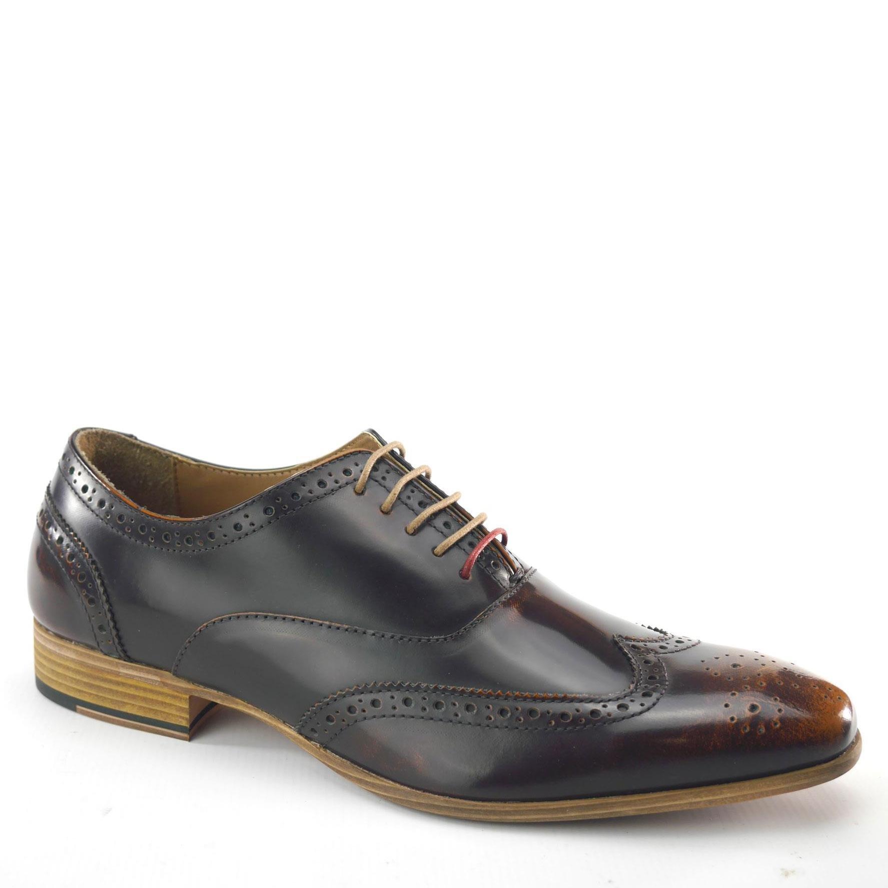 Кожаные броги Norbury Frank James, коричневый кожаные формальные туфли броги harlow с острым носком frank james коричневый