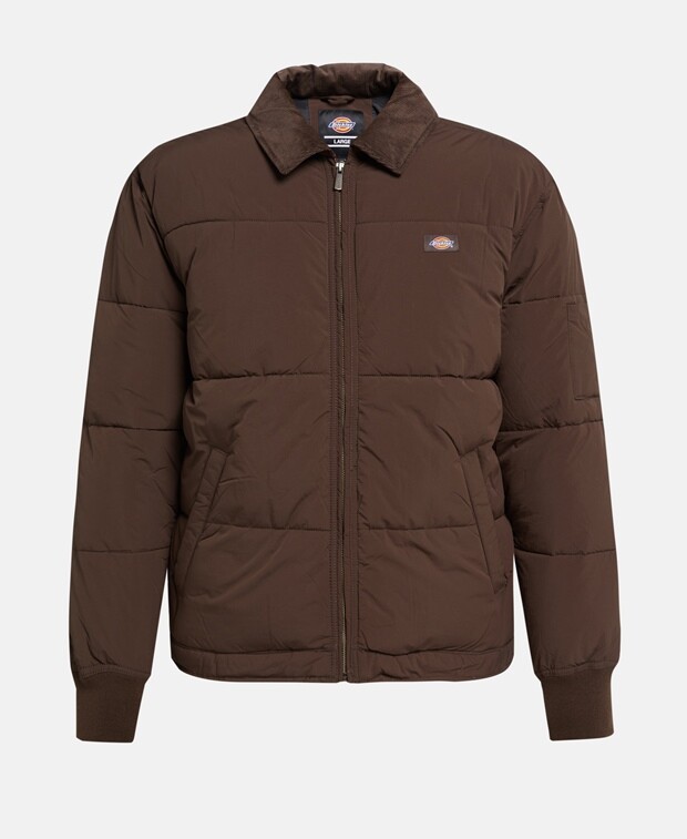 

Стеганая куртка Dickies, серо-коричневый