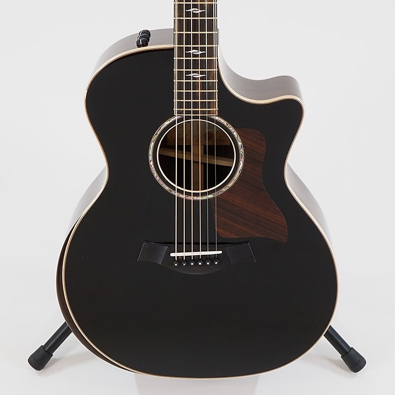 

Акустическая гитара Taylor 814ce Special Edition Blacktop Grand Auditorium Acoustic-Electric Guitar - Spruce Top with Rosewood Back and Sides