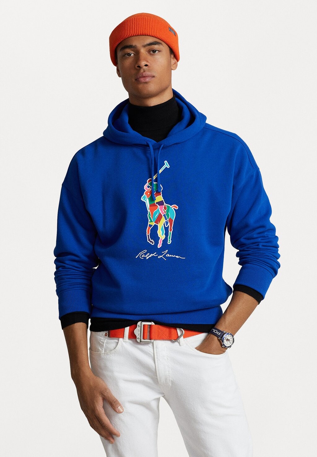 

Толстовка Polo Ralph Lauren КАПЮШОН С ДЛИННЫМ РУКАВОМ, цвет sapphire star