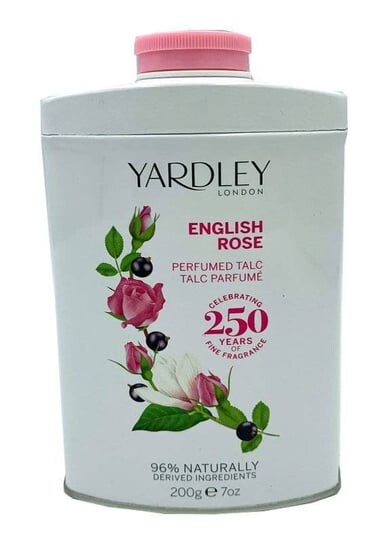 

Парфюмированный тальк для тела, 200 г Yardley London, English Rose