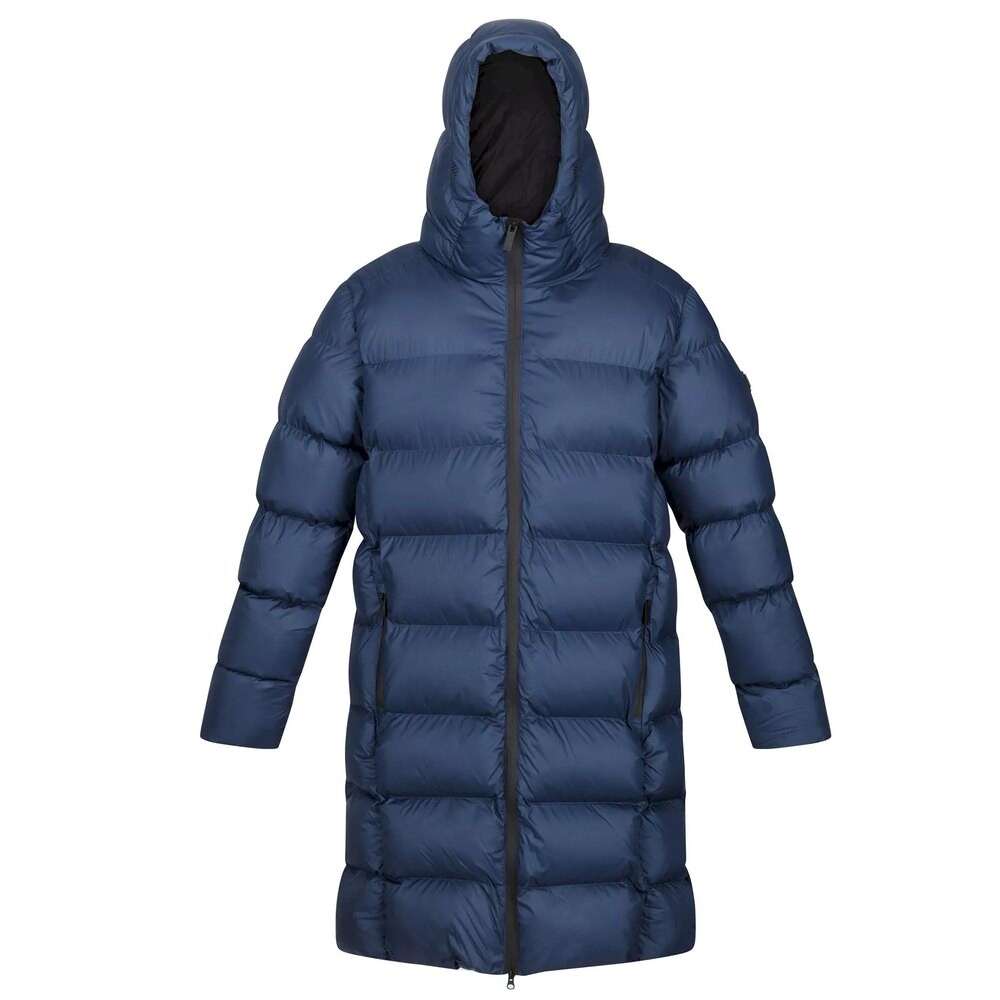 

Куртка Regatta Hallin Long Length Long Padded Hoodie Rain, серый