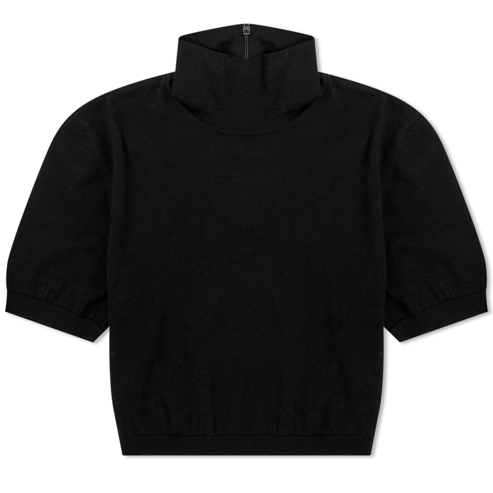 

Укороченный вязаный топ Max Mara Aire, черный