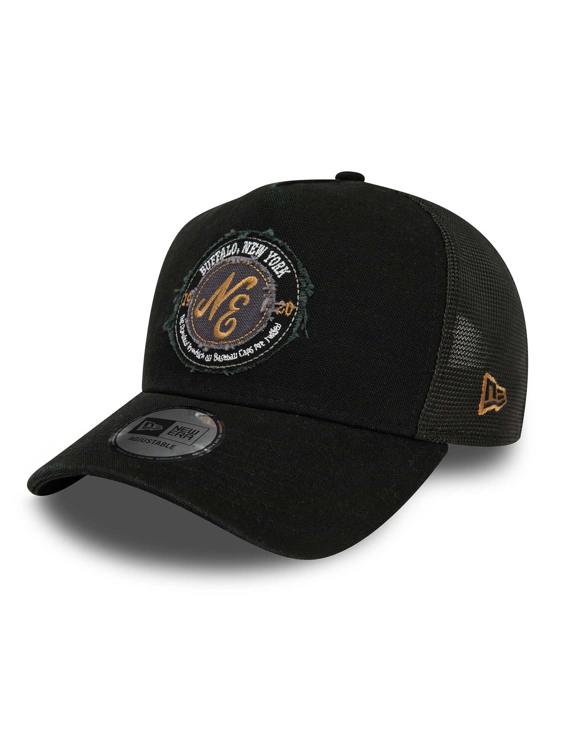 

Бейсболка New Era WASHED TRUCKER, черный