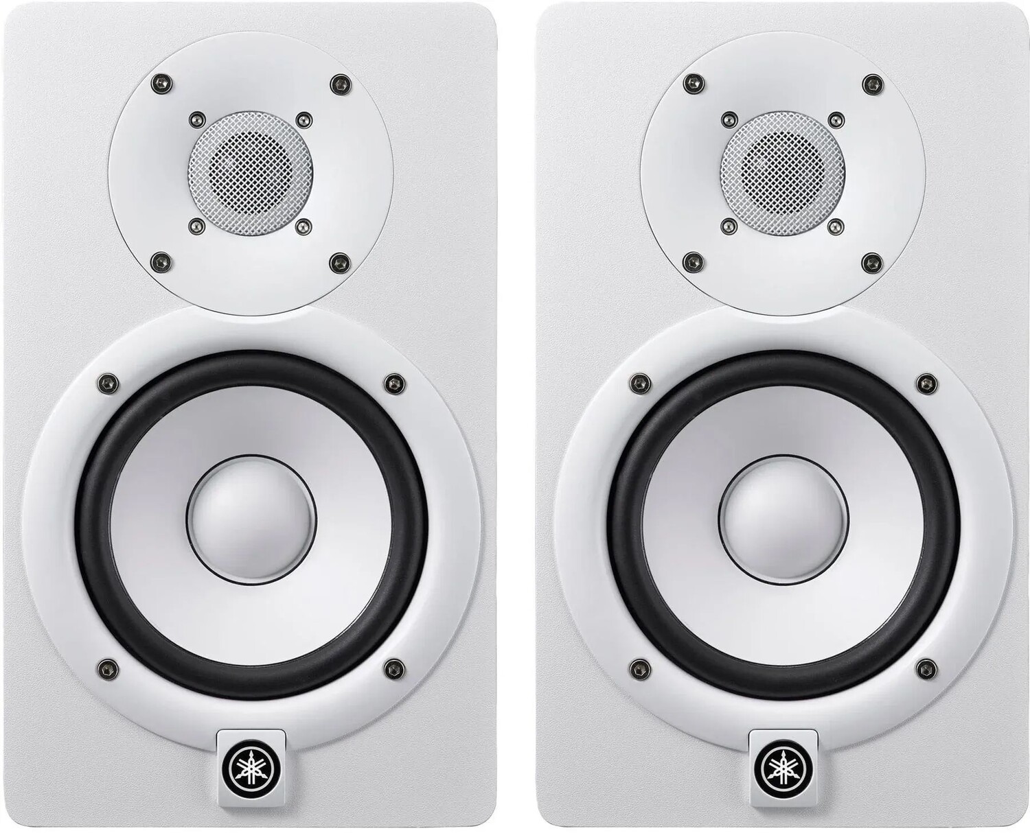 

Пара 5-дюймовых активных студийных мониторов Yamaha HS5i — белые