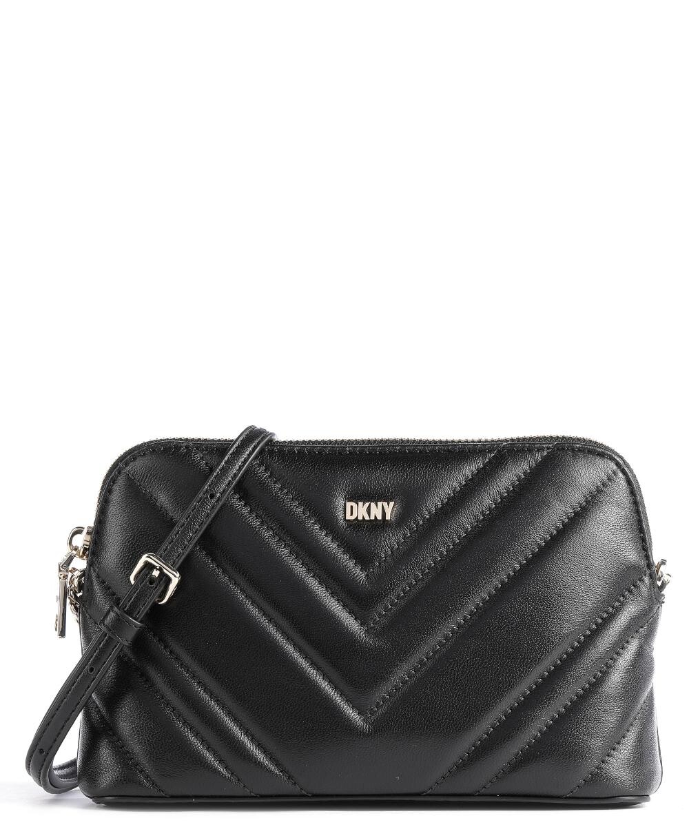 

Сумка через плечо Madison из кожи ягненка Dkny, черный
