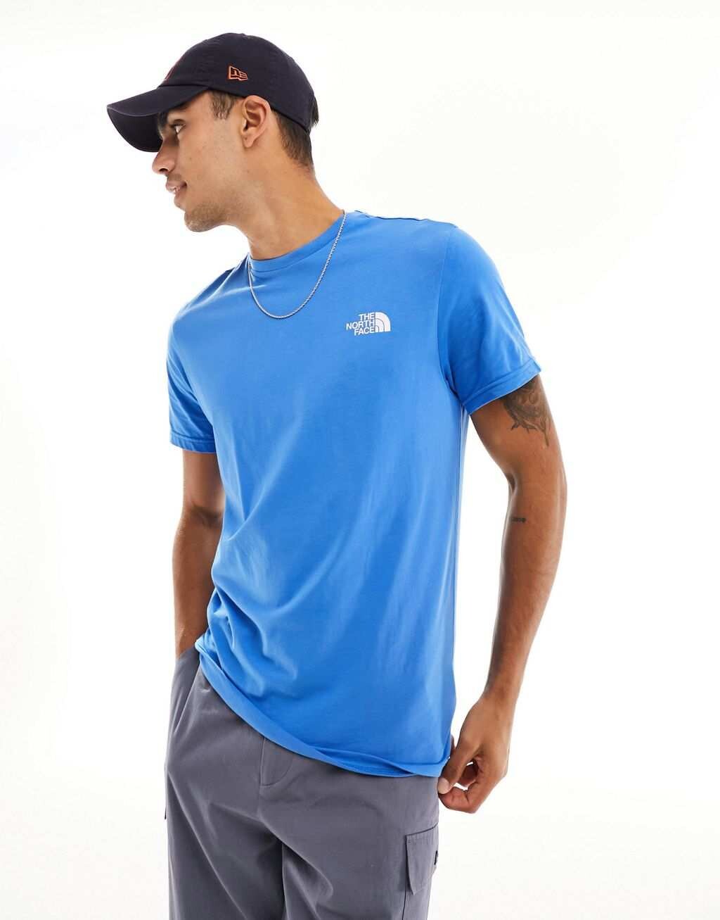 

Синяя футболка The North Face Simple Dome, Синий