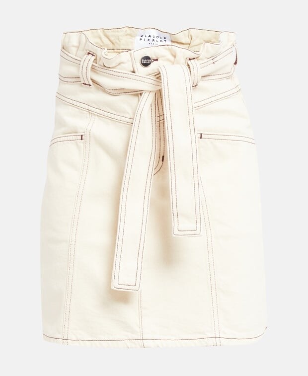 

Джинсовая юбка Claudie Pierlot, миндальный