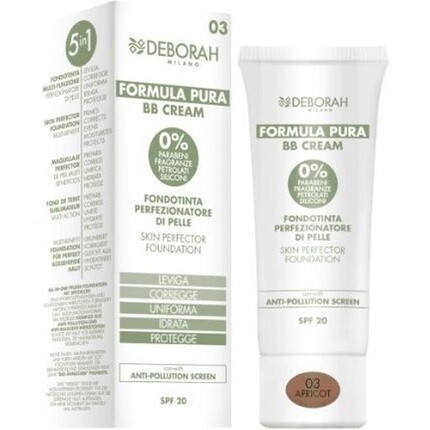 

Deborah Milano Formula Pura Bb Cream 03 Абрикос