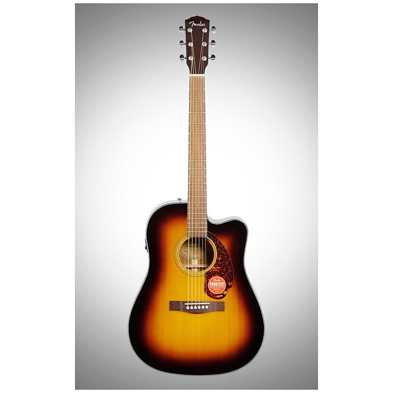 

Акустическая гитара Fender CD-140SCE Dreadnought Acoustic-Electric Guitar, with Walnut Fingerboard