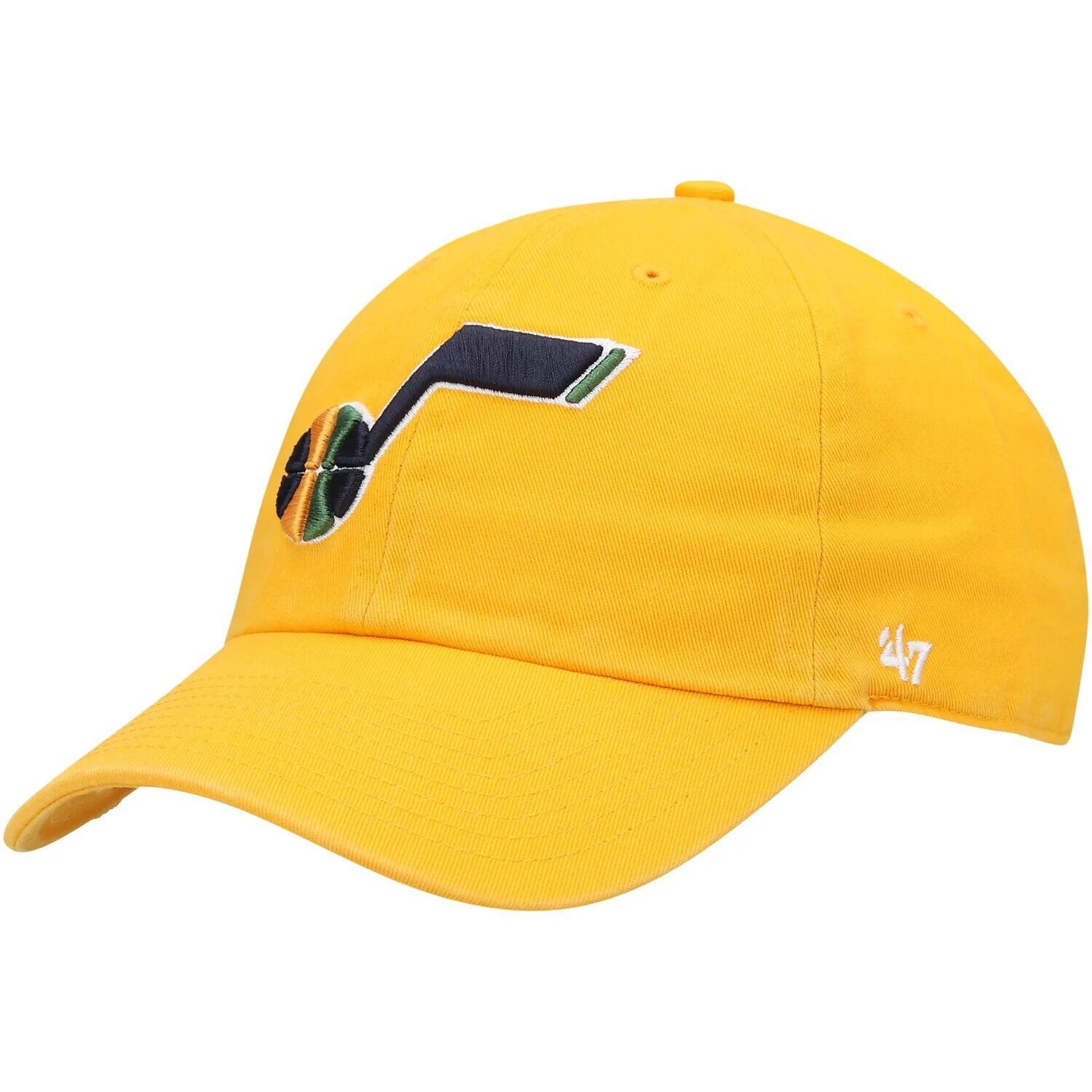 

Мужская регулируемая кепка '47 Gold Utah Jazz Team Clean Up 47 Brand