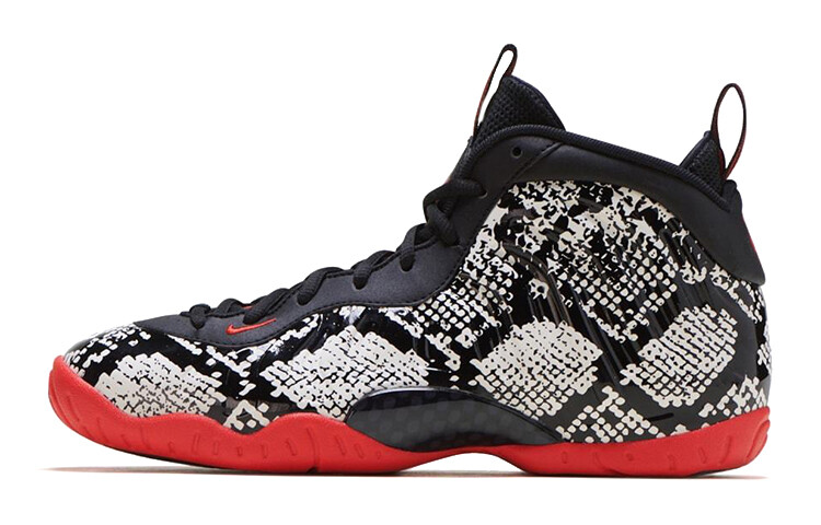 

Nike Air Foamposite One Albino Snakeskin (GS) Красный