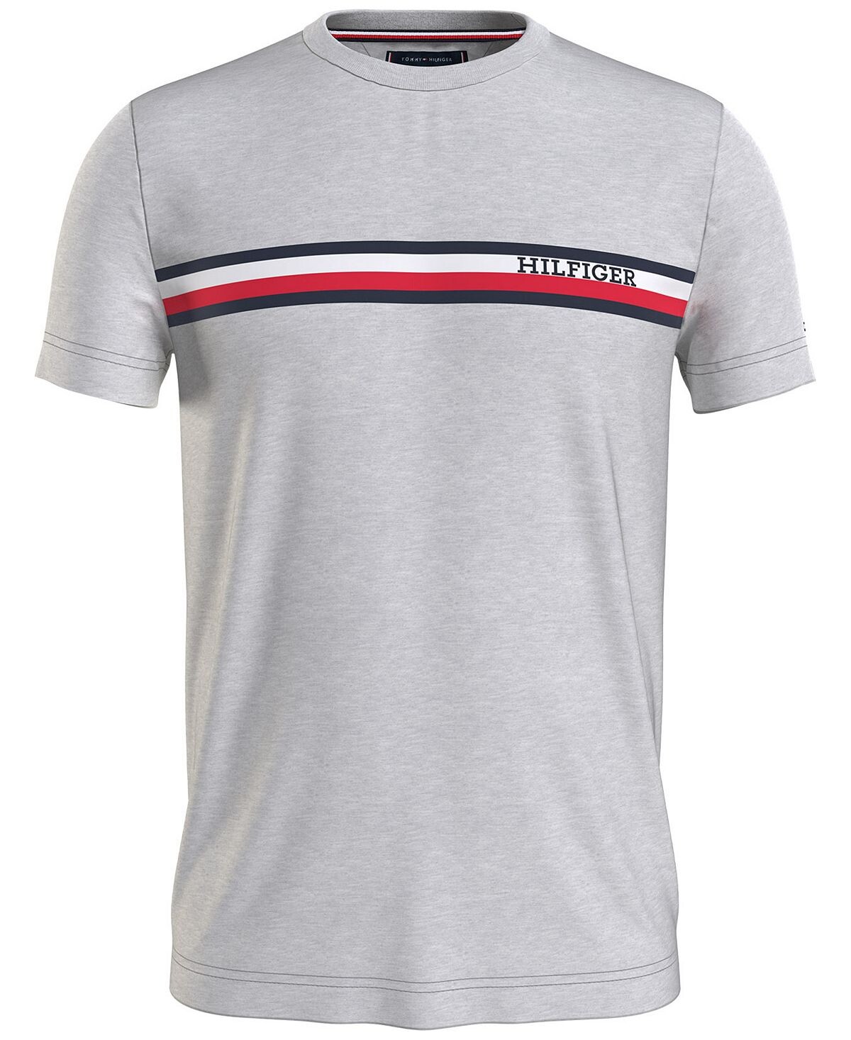 

Мужская футболка с полосками на груди Monotype Tommy Hilfiger