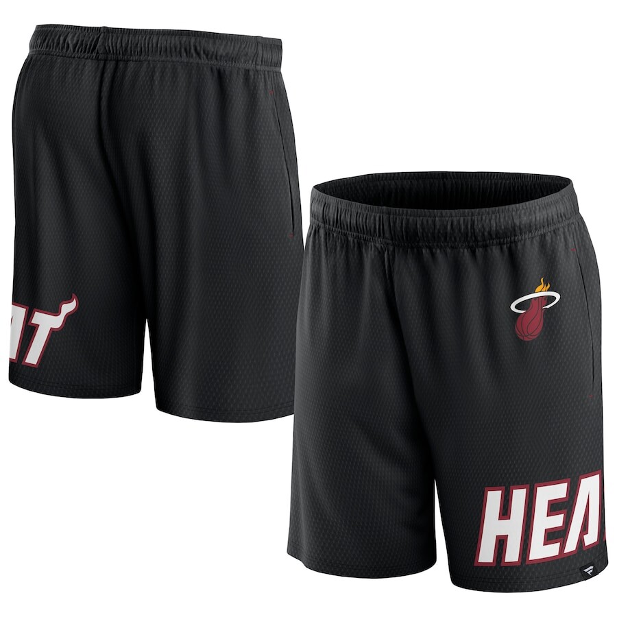 

Шорты Fanatics Branded Miami Heat, черный