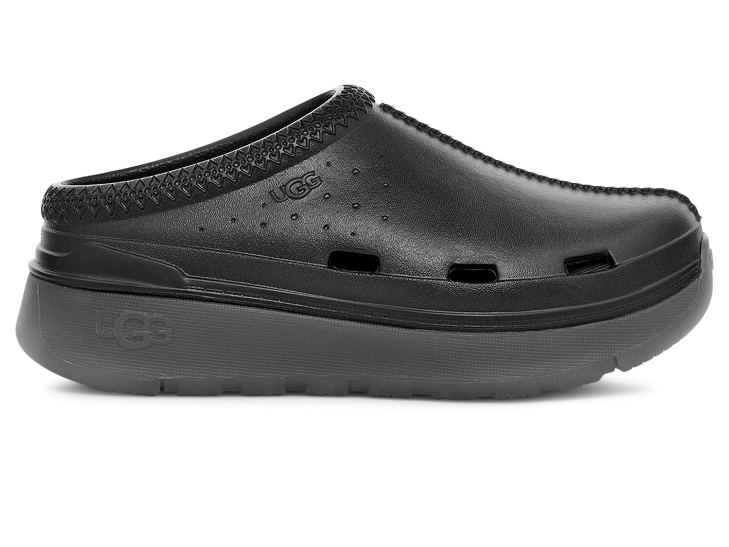 

Сабо UGG Kids Tasman Sport (Little Kid/Big Kid), черный