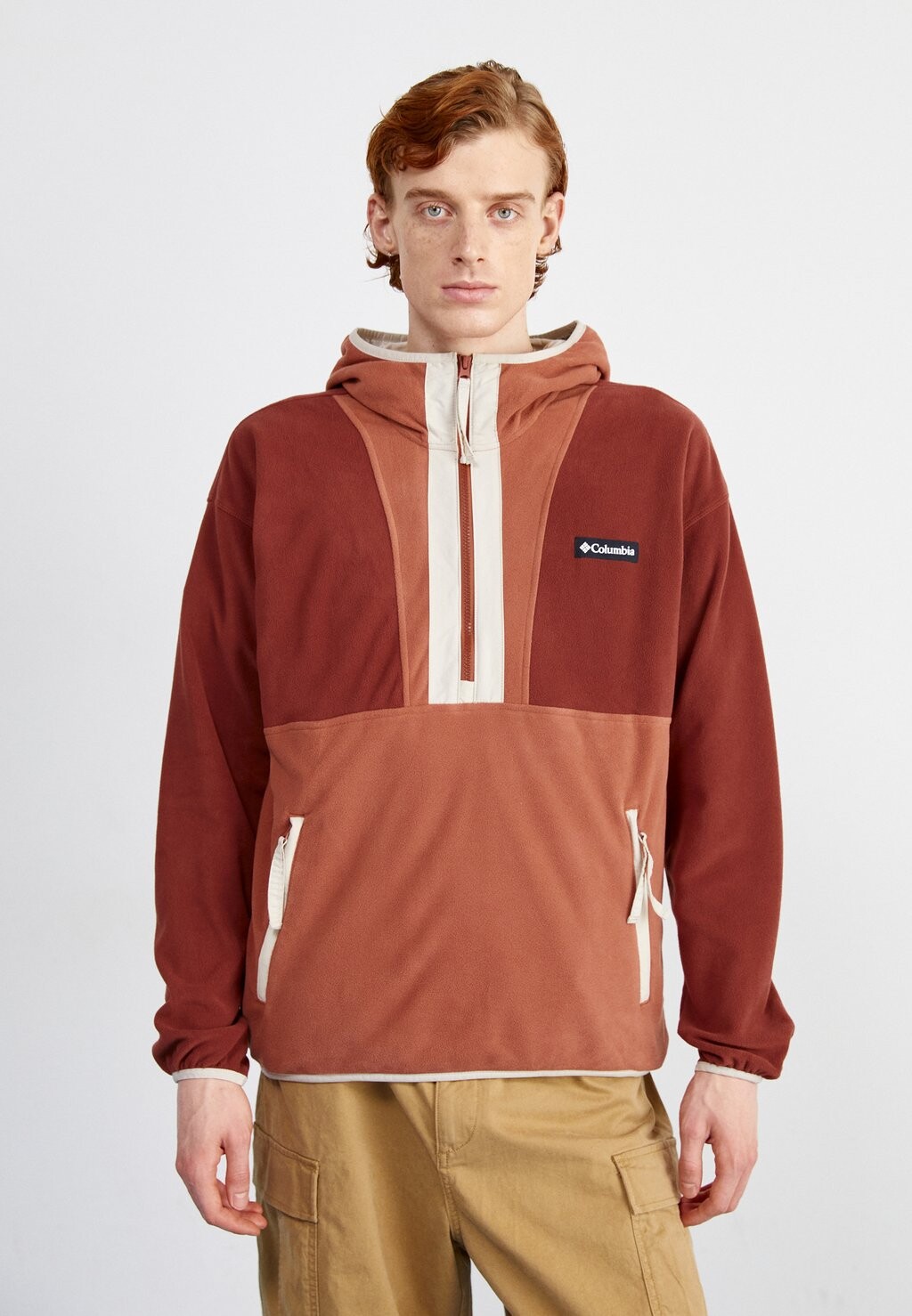 

Толстовка BACKBOWL LITE HALF ZIP HOODIE Columbia, цвет spice/auburn